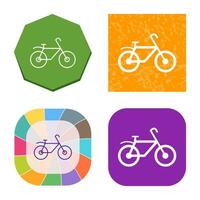 icono de vector de bicicleta