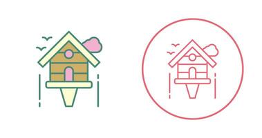 Birdhouse Vector Icon