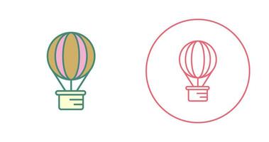 Hot Air Balloon Vector Icon