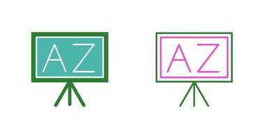 From A To Z Vector Icon