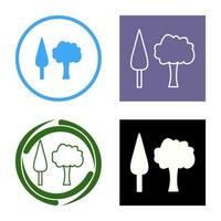 Trees Vector Icon