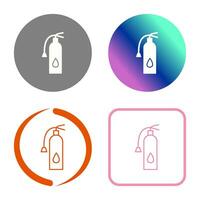 Unique Fire Extinguisher Vector Icon