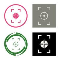 Unique Focus Vertical Vector Icon