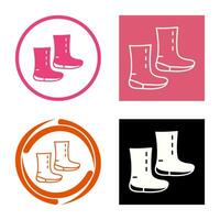 Unique Boots Vector Icon