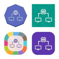 Unique Internet Connectivity Vector Icon