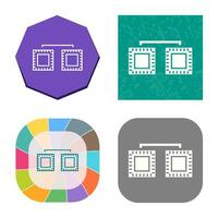 Unique Processors Connected Vector Icon