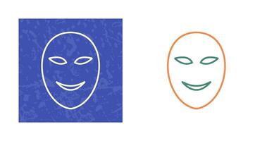 Ancient Face Mask Vector Icon