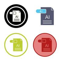 AI Vector Icon