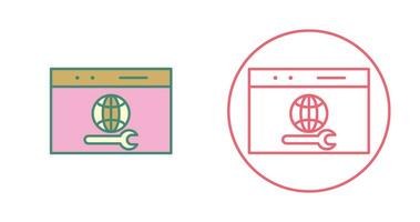 Unique Web Support Vector Icon