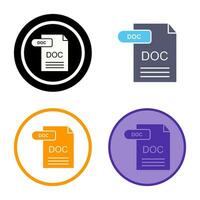 DOC Vector Icon