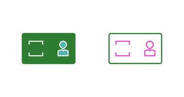 Unique Membership Card Vector Icon