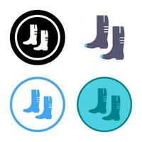 Gardening Boots Vector Icon