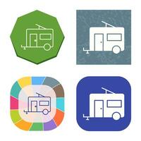 Trailer Vector Icon