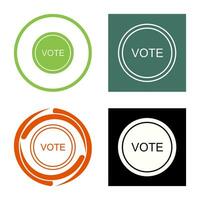 Vote Link Vector Icon