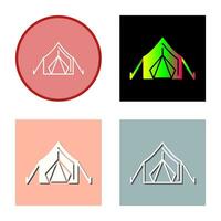 Tent Vector Icon