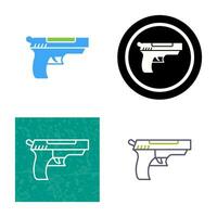 icono de vector de pistola