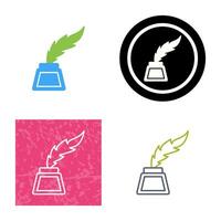 Inkwell Vector Icon