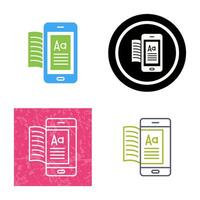 Ebook Vector Icon