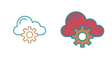 Cloud Computing Vector Icon