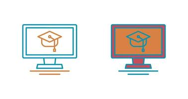 Online Course Vector Icon