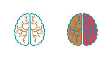 icono de vector de cerebro