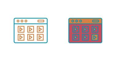 Online Course Vector Icon