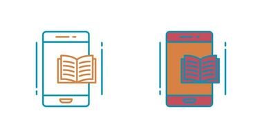 E Book Vector Icon