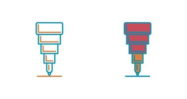 Fine Tip Pen Vector Icon