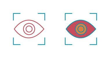 Eye Scan Vector Icon