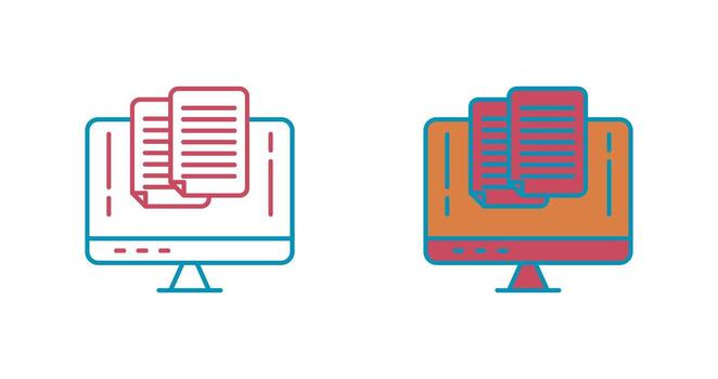 pegar icono vectorial vector