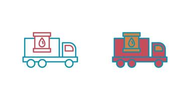 Fuel Truck Vector Icon