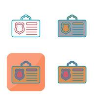 Id Card Vector Icon