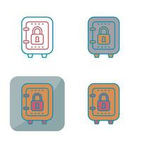 Safe Box Vector Icon