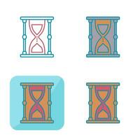 icono de vector de reloj de arena