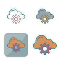 Cloud Computing Vector Icon