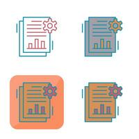 SEO Report Vector Icon