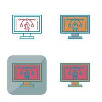 Elearning Vector Icon