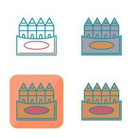 Crayons Vector Icon