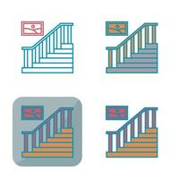 Stair Vector Icon