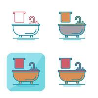 Bathtub Vector Icon