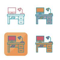 Desk Vector Icon