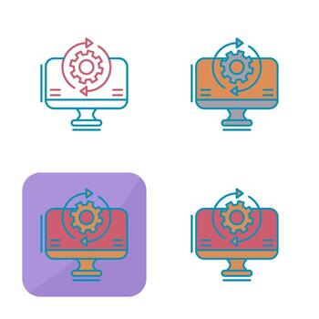 Synchronization Vector Icon