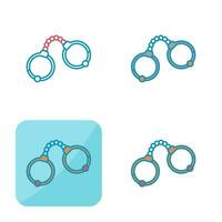 Handcuffs Vector Icon