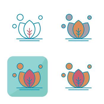 icono de vector de hoja