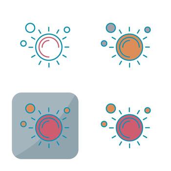 Sun Vector Icon