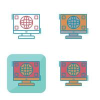 Worldwide Vector Icon