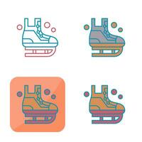 Ice Skating Vector Icon