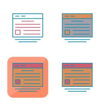Website Vector Icon