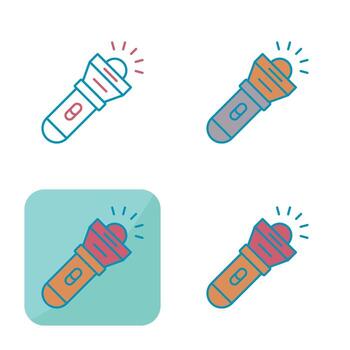 Flashlight Vector Icon