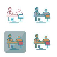 Evaluating work Vector Icon
